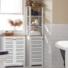 Sobuy augstais skapis ar plauktiem, vannas istabas skapīši, vannas istabas plaukts, BZR43-W
