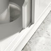Sobuy Washbasin ar durvīm vannas istabas skapīša vannas istabas plaukts, balts frg128-II W
