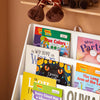 Sobuy Bookcracker Barn plauktu bērnu grāmatu skapis KMB32-W