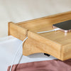 Sobuy gultas galda gultas virsmas dizains NightStard Massid Bamboo NKD01-N