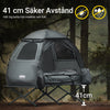 Sobuy, 4-1-1 telts ar guļammaisu kempinga krēslam, gaisa matracei, saliekamajai gultiņai un aksesuāriem 2 cilvēkiem, OGS32-L-G-GR