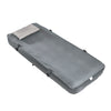 Sobuy OGS32-II-HG-P01 Luftmadrass med pump enkelsäng sovmatta campingmadrass resemadrass luftmadrass camping för individer camping mattress grå 191 x 22 x 76 cm