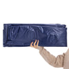 Sobuy OGS32-II-HG-P01 Luftmadrass med pump enkelsäng sovmatta campingmadrass resemadrass luftmadrass camping för individer camping mattress grå 191 x 22 x 76 cm