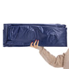 SoBuy OGS32-II-L-GR-P01 Luftmadrass med pump dubbelsäng sovmatta campingmadrass resemadrass luftmadrass camping för två, camping mattress grön 191 x 22 x 137 cm