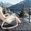Sobuy SDA14-HG balkong golvbeläggning 15 stycken terrassplattor klicksystem balkongplattor väderbeständiga klickplattor balkong terrassplattor utomhus grå 30,5 x 2 x 30,5 cm