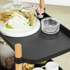 SoBuy,Serveringsvagnar,Rullvagn,Soffbord,svart,SVW06-SCH
