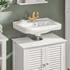Sobuy Washbasin ar 2 durvīm, vannas istabas skapīši, FRG237-W