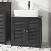 Sobuy Washbasin skapis ar 2 durvīm, vannas istabas skapīši, FRG237-DG