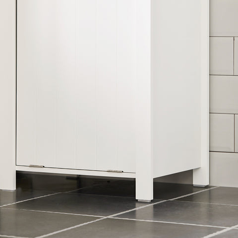 Sobuy augstais skapis ar veļas grozu un kastēm uzglabāšanas mēbeļu vannas istaba BZR102-W