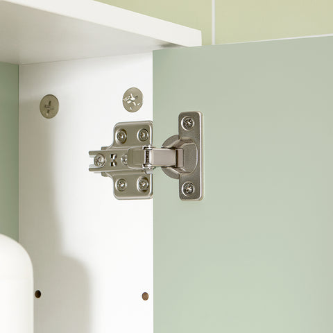 Sobuy sienas skapis ar 2 durvju skapīša vannas istabas mēbelēm, vannas istabas skapis, BZR51-W