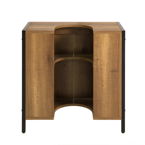 Sobuy Washbasin ar 2 durvīm, vannas istabas skapjiem BZR63-II-PF