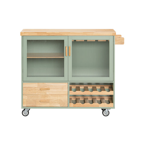 Sobuy virtuves sala uz riteņiem, kas pasniedz ratiņu virtuves skapju virtuves vagonu ratiņus FKW114-GR