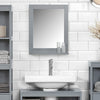 Sobuy, spogulis ar plauktu, vannas istabas mēbeles, frg129-g