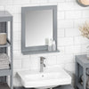 Sobuy, spogulis ar plauktu, vannas istabas mēbeles, frg129-g