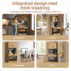 SoBuy FSB98-E-N Köksskåp med eluttag och 2 USB-portar 60x40x170 cm Kök