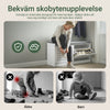 SoBuy FSR62-II-W Skoställ med Bänk – Förvaring för 8 Par Skor med Ergonomisk Sittdyna & Justerbara Hyllor