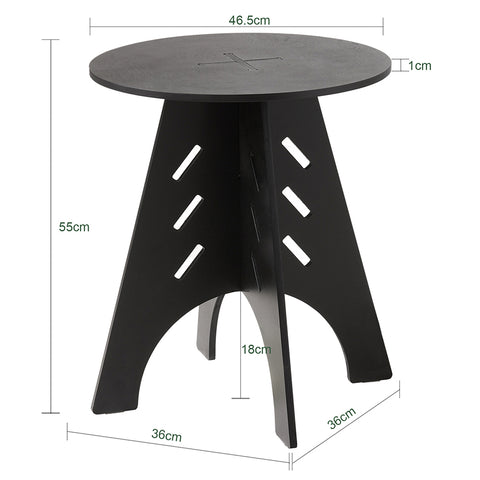 Sobuy sānu galda kafijas galds Postboard Café galda klēpjdatora galda gultas galds HFBT01-SCH