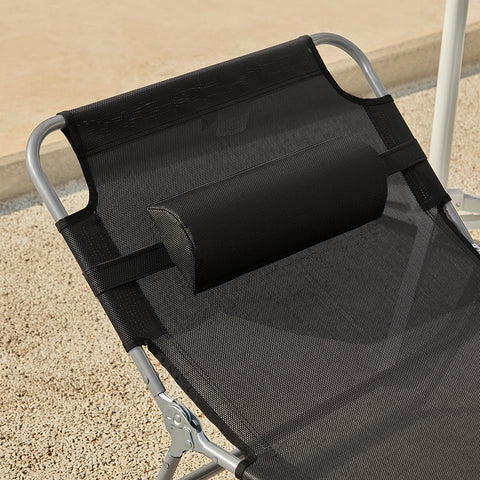 Sobuy saliekamais krēsls āra mēbeles sauļojas ar glabāšanas maisiņu un spilveniem OGS35-SCH