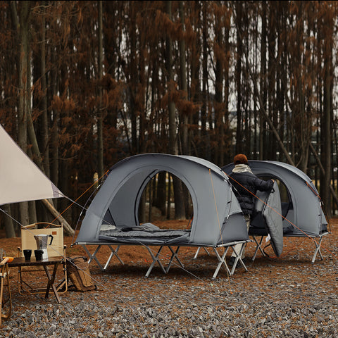 Sobuy telts 2 cilvēkiem, kempinga teltis 2 cilvēkiem, OGS60-L-HG