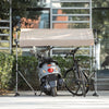 Sobuy velosipēdu telts, velosipēdu garāža, velosipēdu uzglabāšanas novietne, velosipēdu glabāšanas aizsardzība zāliena iekštelpu, KLS13
