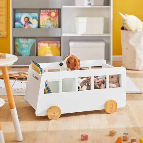 Sobuy rotaļlietu glabāšana, bērnu plaukts, rotaļlietu un grāmatu organizators, KMB41-W