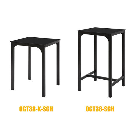 Sobuy bāra galds, datoru galds, pusdienu galds, atpūtas galds, galds, OGT38-K-SCH