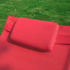 Sobuy, šūpuļkrēsls, atpūtas krēsls, āra mēbeles, sarkana, OGS28-R