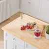Sobuy virtuves sala uz riteņiem, uzglabāšanas skapīši ar atloku galdiem, darba galda virtuves, FKW71-WN