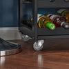 Sobuy virtuves skapīši, kas pasniedz ratiņus ar 1 kastēm virtuves salu uz riteņiem FKW45-SCH