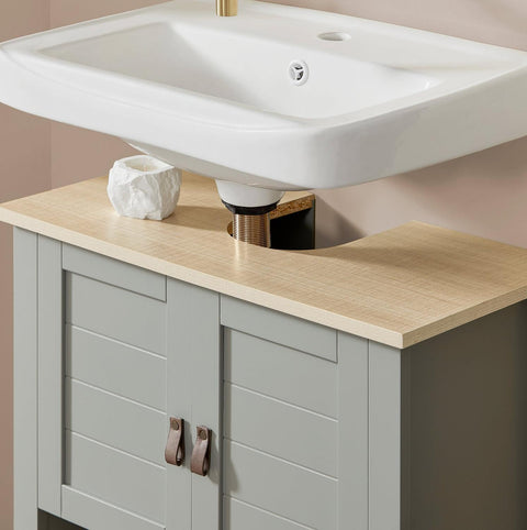 Sobuy Washbasin, vannas istabas skapis, zems skapis, vannas istabas mēbeles Bzr69-Hg