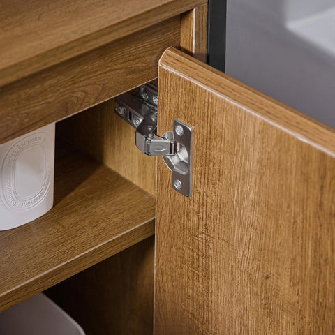 Sobuy Washbasin ar 2 durvīm, vannas istabas skapjiem BZR63-II-PF
